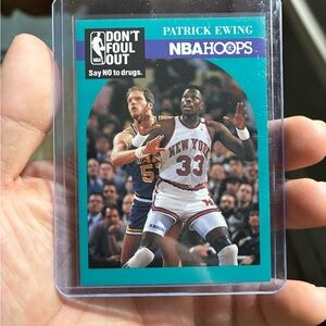 Patrick Ewing NBA Hoops Trading Card